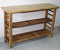 Bamboo Console Display table