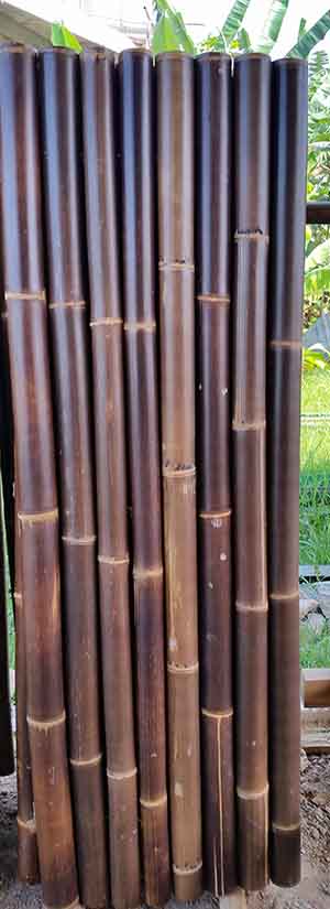 BBP Series Black Bamboo Poles
