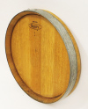 WMBH-14P, Wine Barrel Head Plaque, Gloss Lacquer finished,