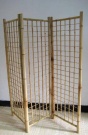 BGF-3 Tri Fold Bamboo Gridwall Panel